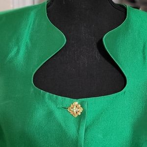 Daniella Couture Green blazer